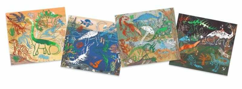 Set creativ transfer Dinozauri, Djeco [4]