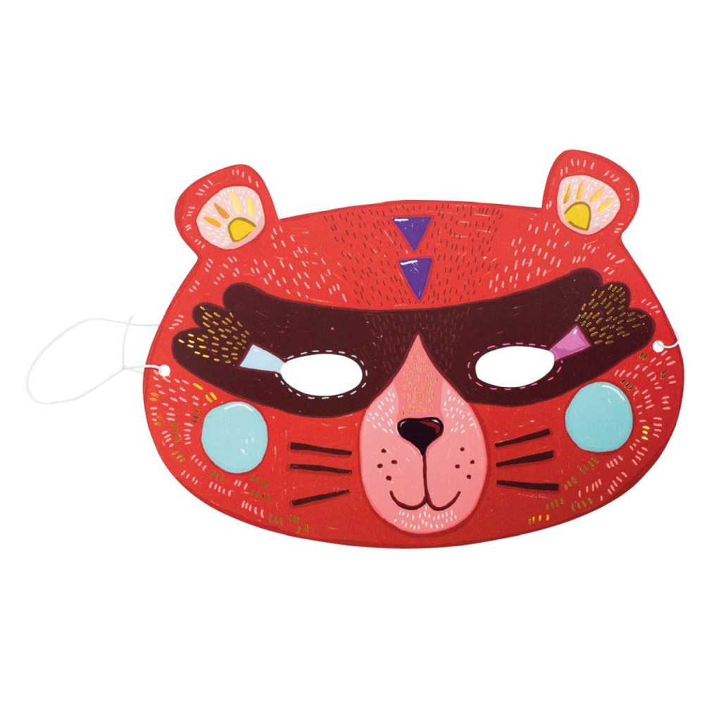 Set cu 6 masti animale, Moulin Roty [3]