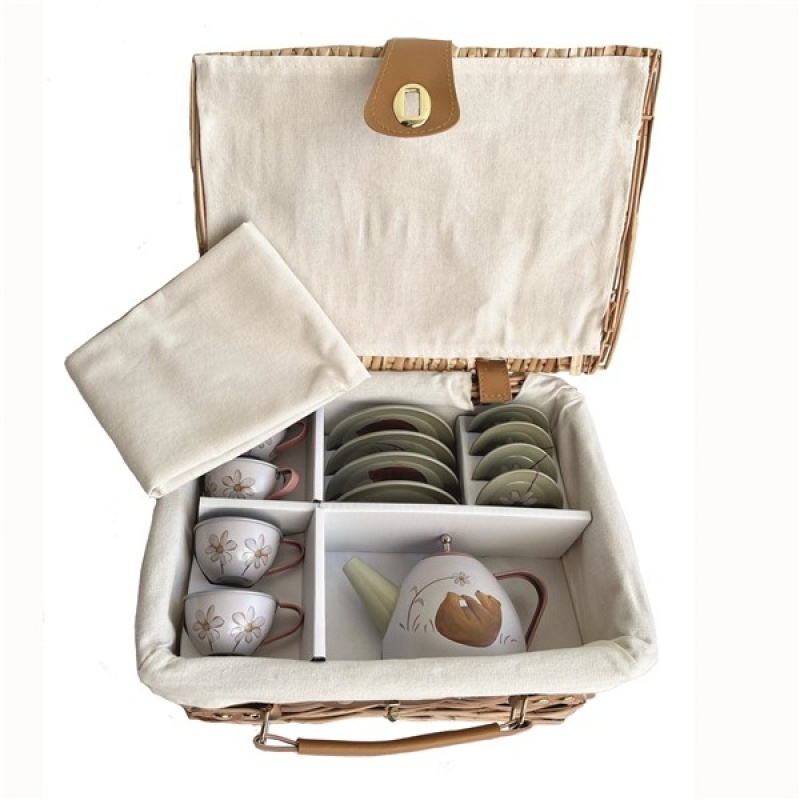 Set de ceai in cos picnic Padurea, Egmont Toys [2]