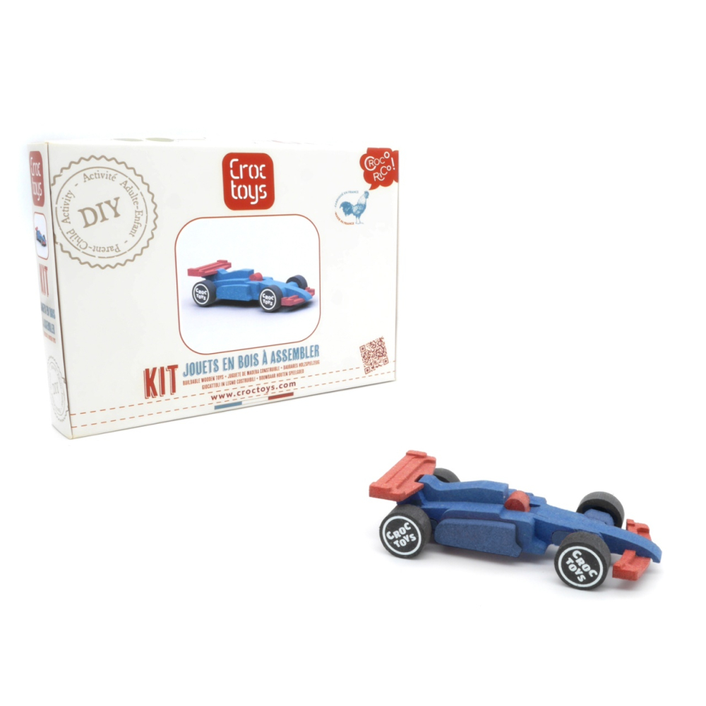 Set de constructie masina de curse, Croc toys [1]