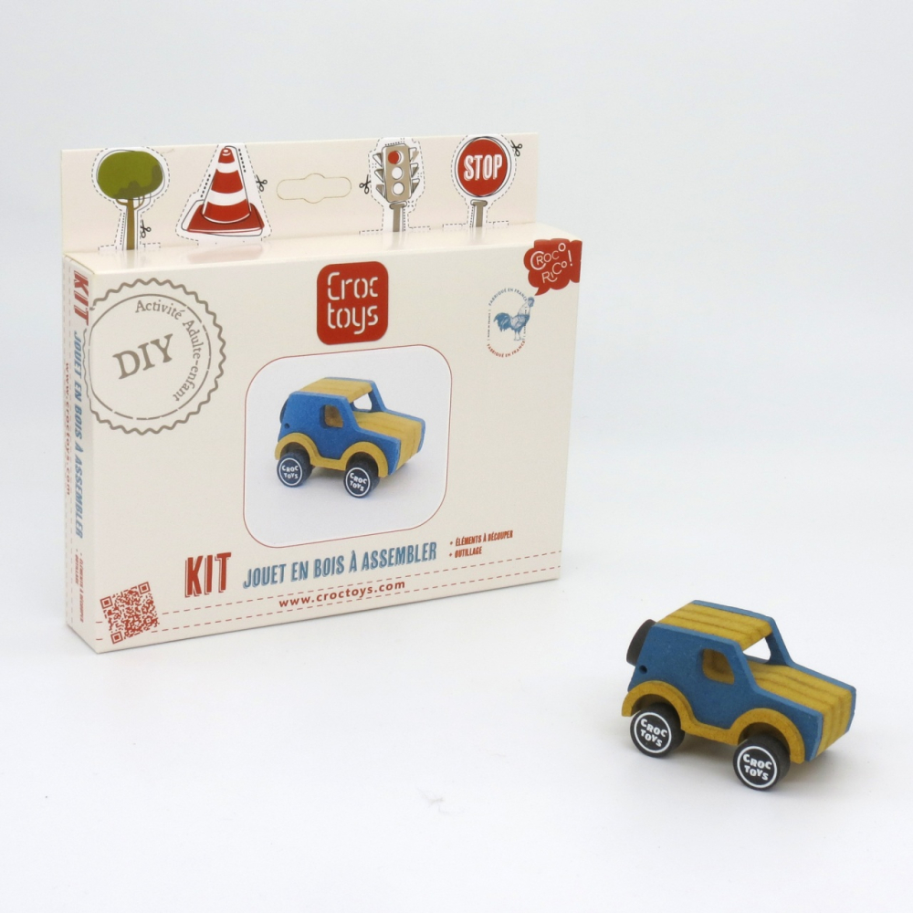 Set de constructie vehicul teren Firmin, Croc toys [4]