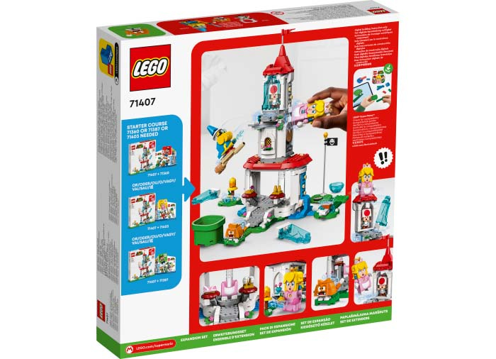 Set de extindere - Turnul inghetat si costum de pisica Peach [3]