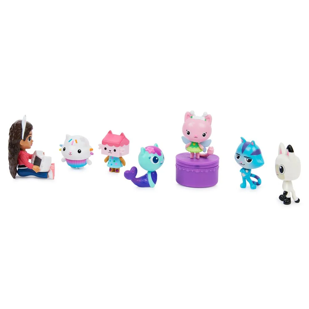 Set Deluxe Gabby's Dollhouse cu Papusa Gabby si 7 Figurine [4]