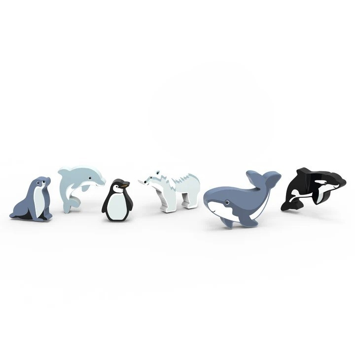 Set educativ cu animale polare, Speedy Monkey [2]