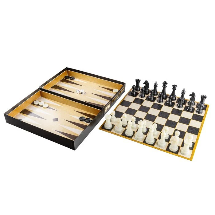 Set joc 2 in 1 Sah si Table – ROOVI Classic [5]