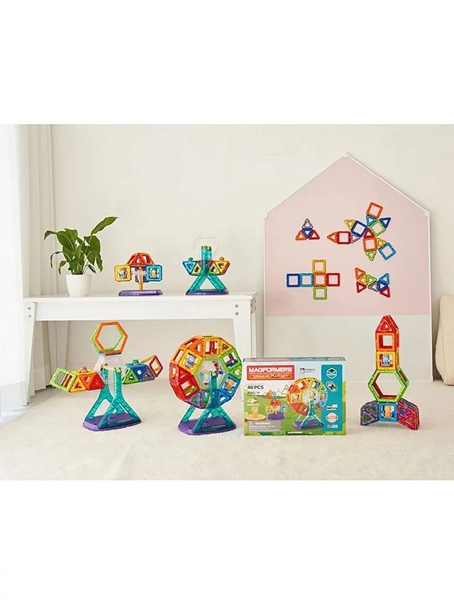 Set magnetic de construit Magformers, Carnival Plus, 48 piese [4]