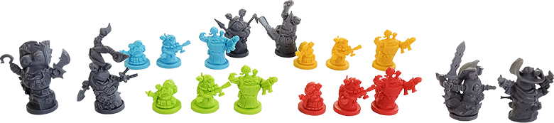 Set Miniaturi Snails Core Game 18 Miniatures [2]