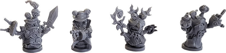 Set Miniaturi Snails Fire in the Shell Expansion 4 Miniatures [2]