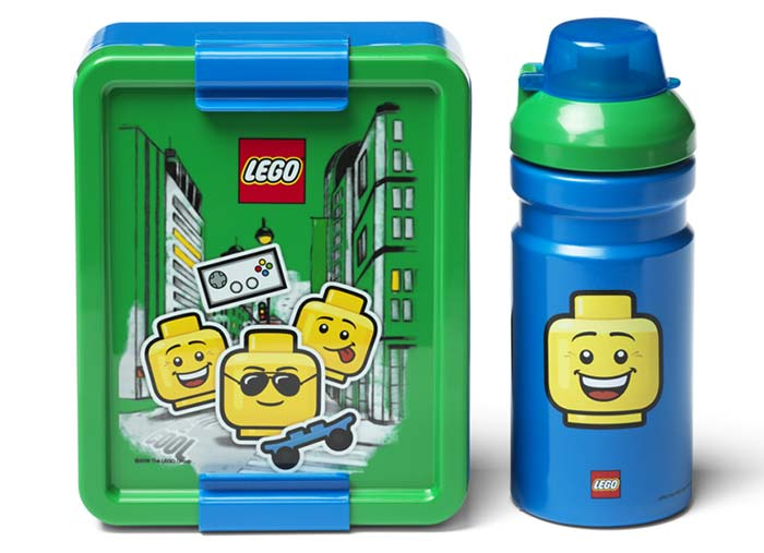 Set pentru pranz LEGO Iconic albastru-verde [2]