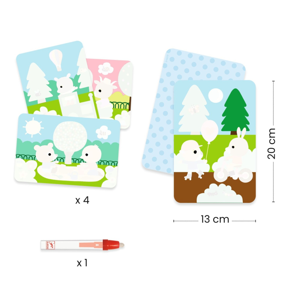 Set pictura cu apa In parc, Djeco [4]