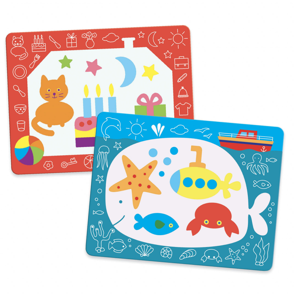 Set pictura cu apa Primele desene, Djeco [4]