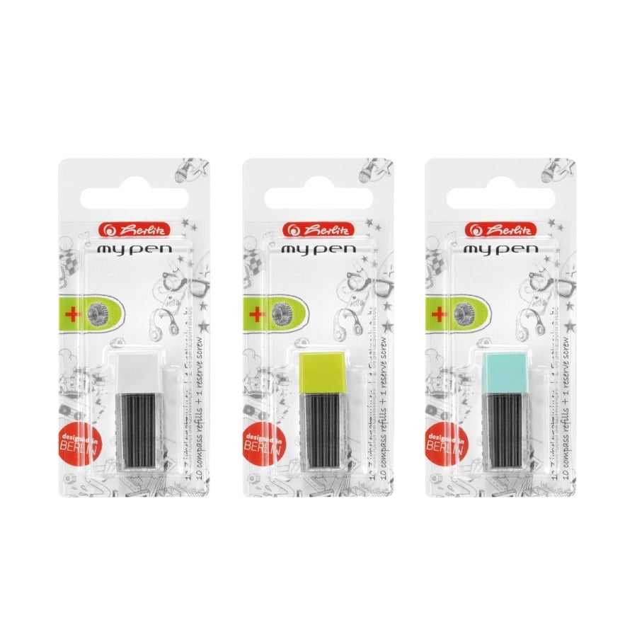 Set rezerve mine compas my.pen – 10 mine HB [1]