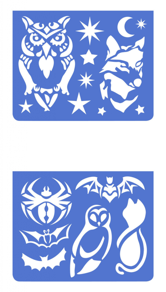 Set sabloane Noapte, Djeco [1]