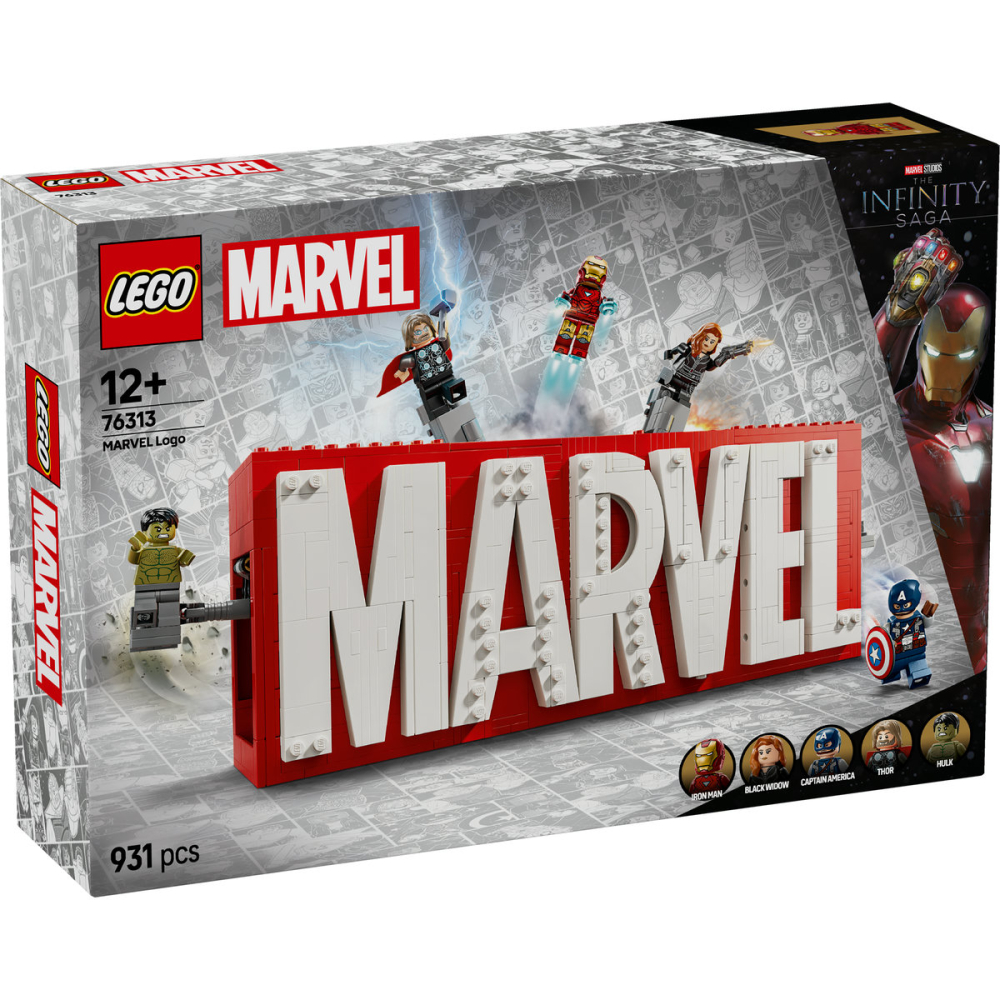 LEGO Marvel Sigla si Minifigurine Marvel 76313 [2]