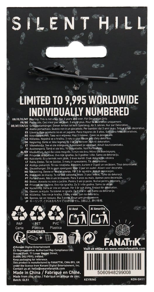 Silent Hill Keychain Keyring Hotel Red Limited Edition [3]