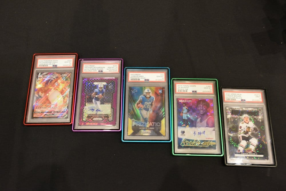 Slab Case Protectors for PSA Graded Cards Black [2]
