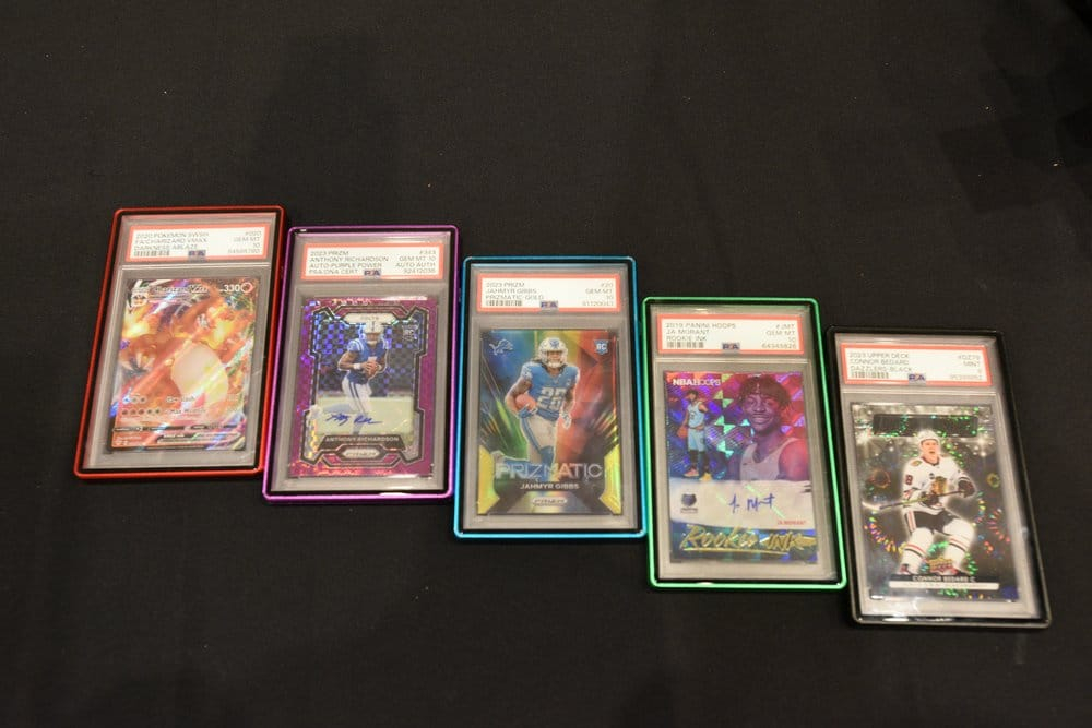 Slab Case Protectors for PSA Graded Cards Red [3]