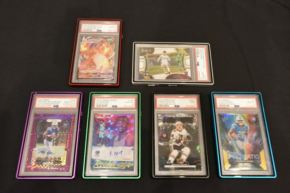 Slab Case Protectors for PSA Graded Cards Red [2]
