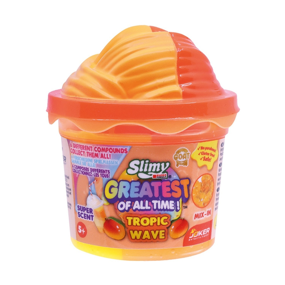 Slimy G.O.A.T. Slime Parfumat 100 g cu Decoratiuni [3]