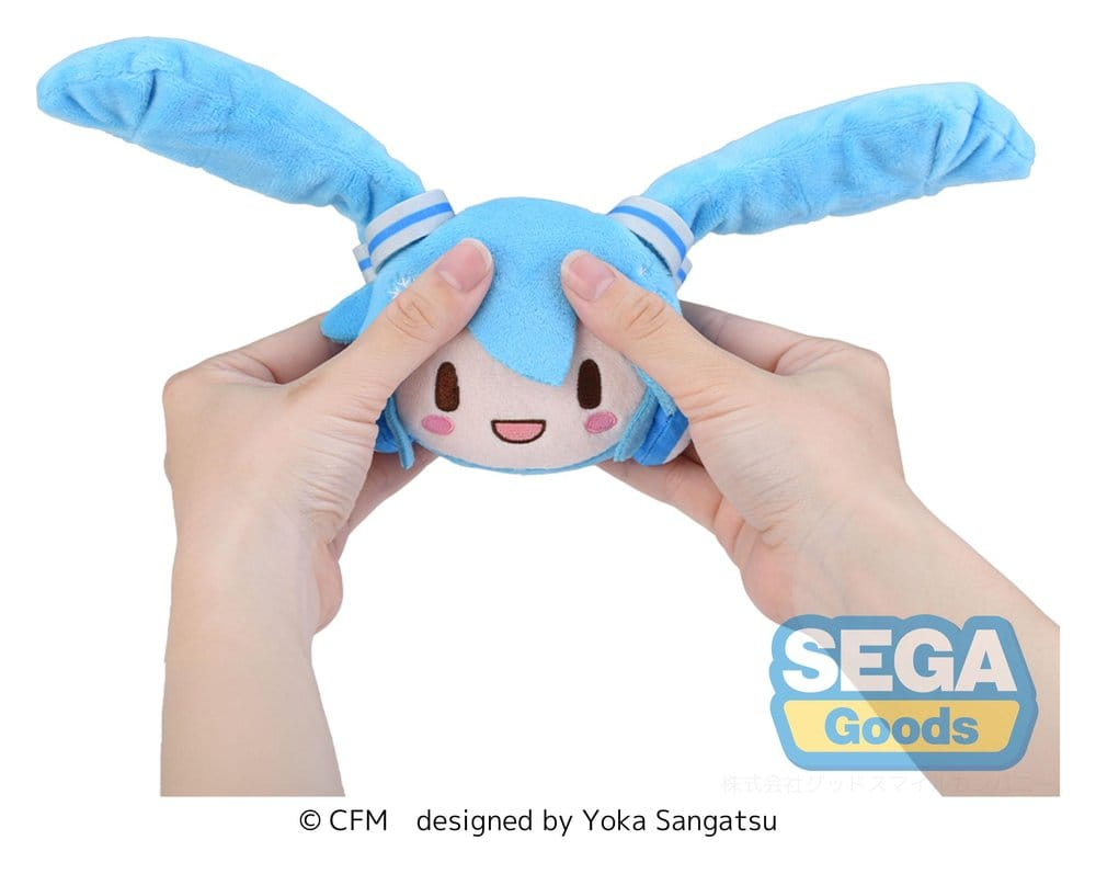 Snow Miku Fuwa Petit Plush Figure Face Mascot [3]