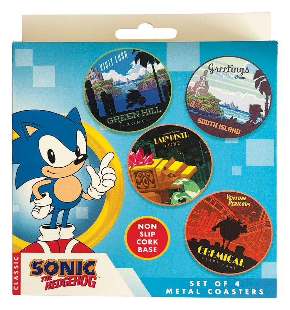 Sonic - The Hedgehog Coaster 4-Pack [4]