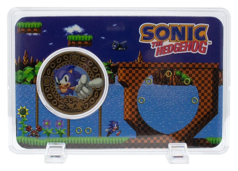 Sonic the Hedgehog Collectable Coin 35th Anniversary Limited Edition [6]