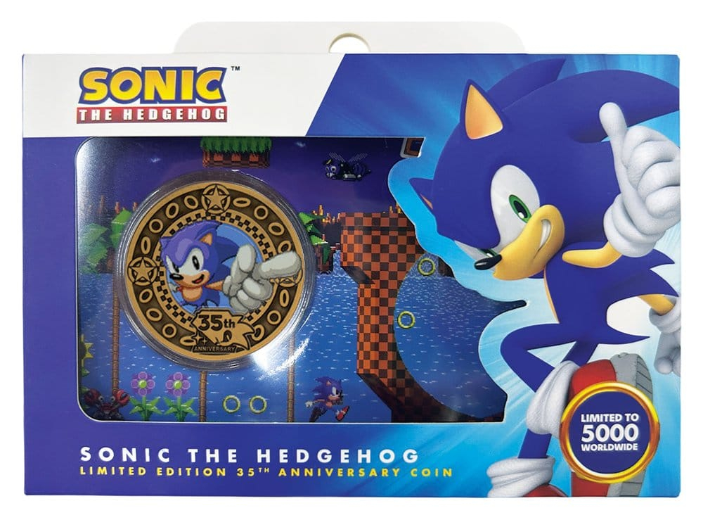 Sonic the Hedgehog Collectable Coin 35th Anniversary Limited Edition [3]