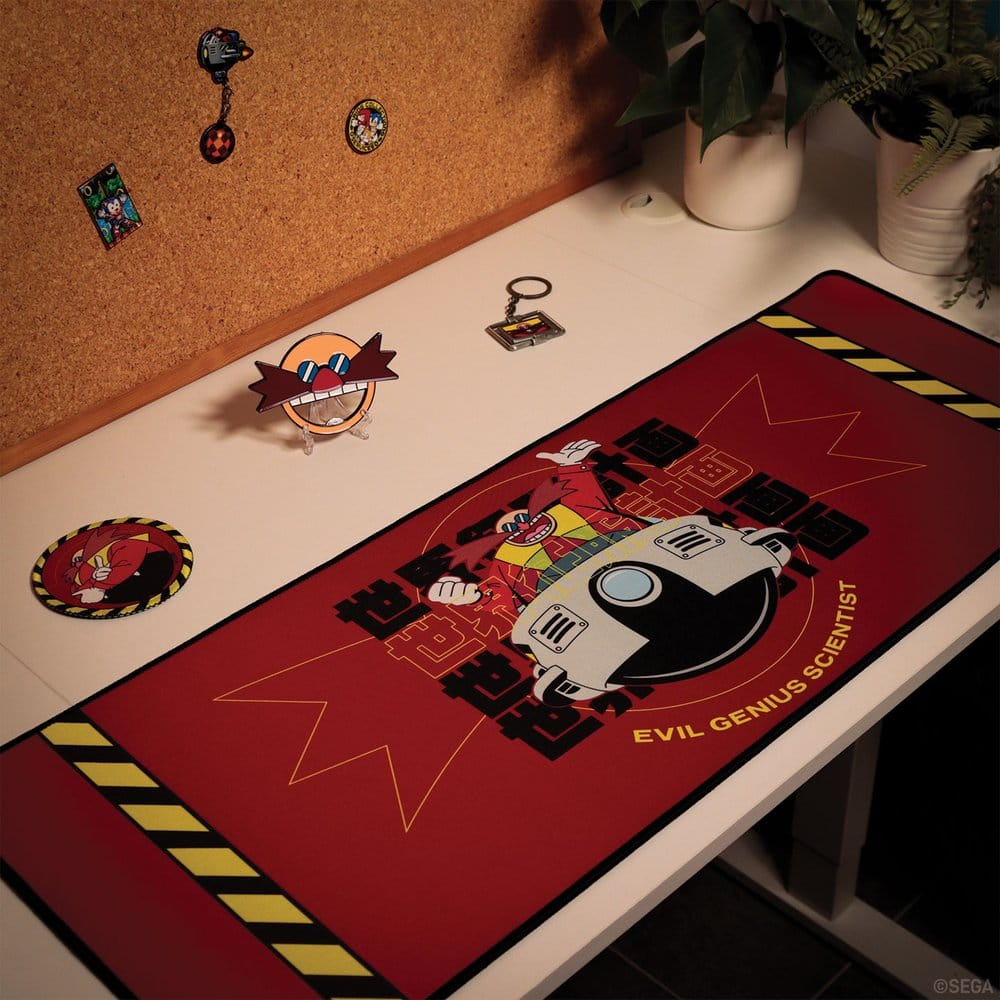Sonic - The Hedgehog Desk Pad & Coaster Set Dr. Eggman [7]