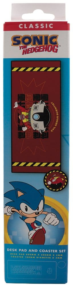 Sonic - The Hedgehog Desk Pad & Coaster Set Dr. Eggman [4]