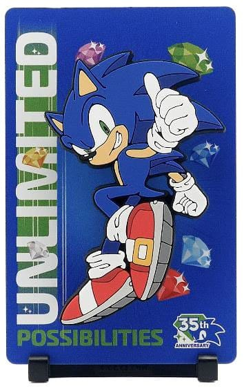 Sonic The Hedgehog FiGGYZ Magnet Collectible OGz Sonic 35th Anniversary 9 cm [2]