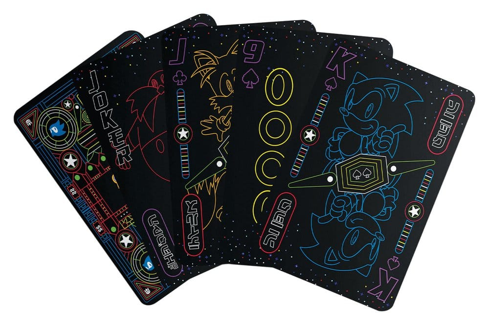 Sonic the Hedgehog Playing Cards Display (12 Packs) [6]