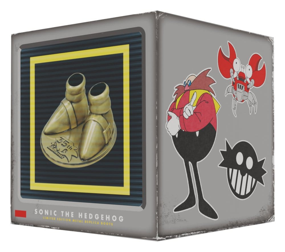 Sonic the Hedgehog Replica 35th Anniversary Metal Boot Limited Edition [4]