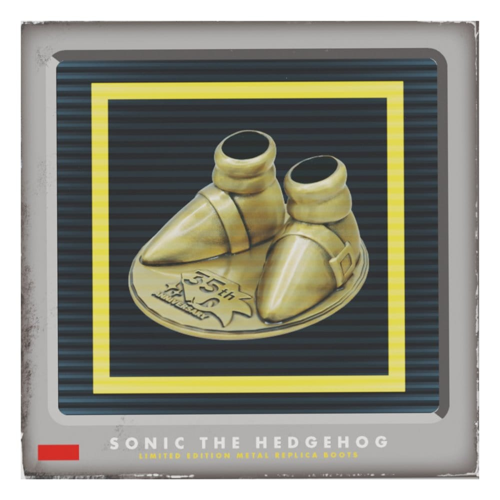 Sonic the Hedgehog Replica 35th Anniversary Metal Boot Limited Edition [6]