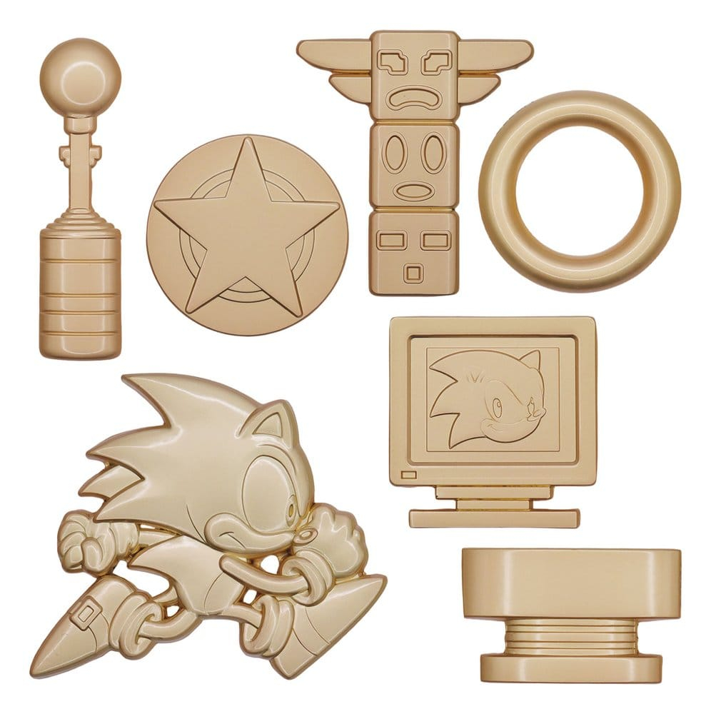 Sonic the Hedgehog Replica Commemorative Icons Set Limited Edition 10 x 28 x 4 cm [8]