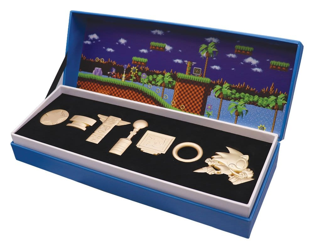 Sonic the Hedgehog Replica Commemorative Icons Set Limited Edition 10 x 28 x 4 cm [12]