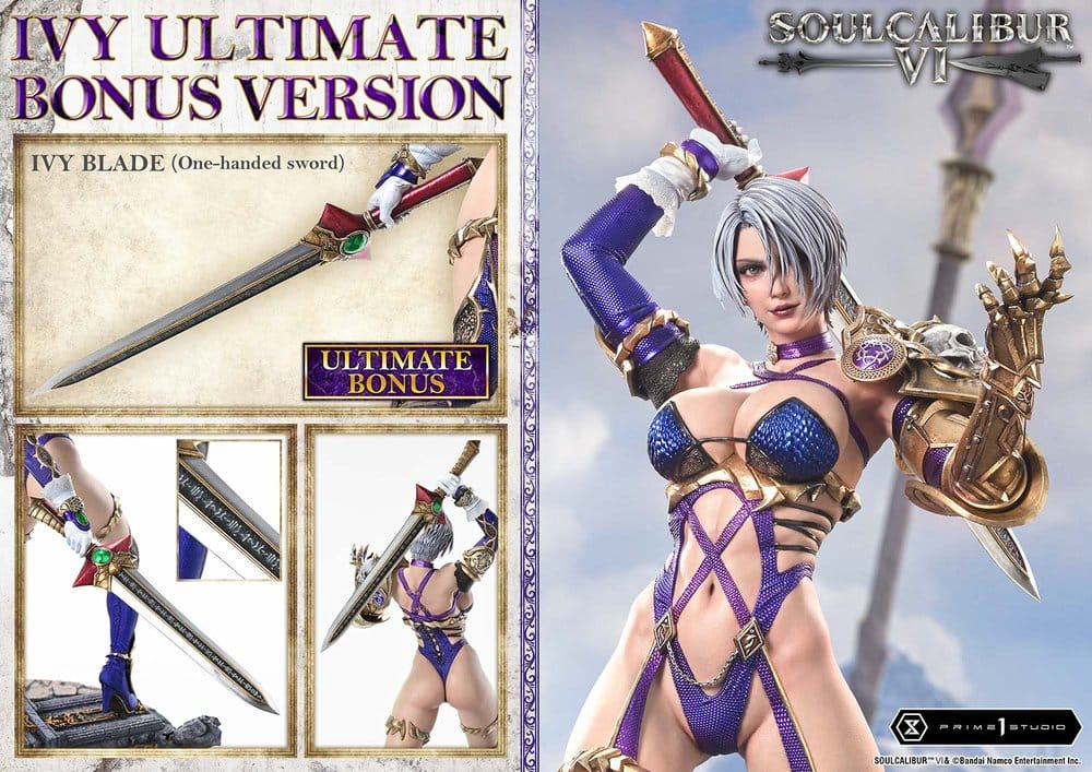 Soul Calibur VI Real Elite Masterline Series Statue 1/4 Ivy Ultimate Bonus Version 65 cm [3]