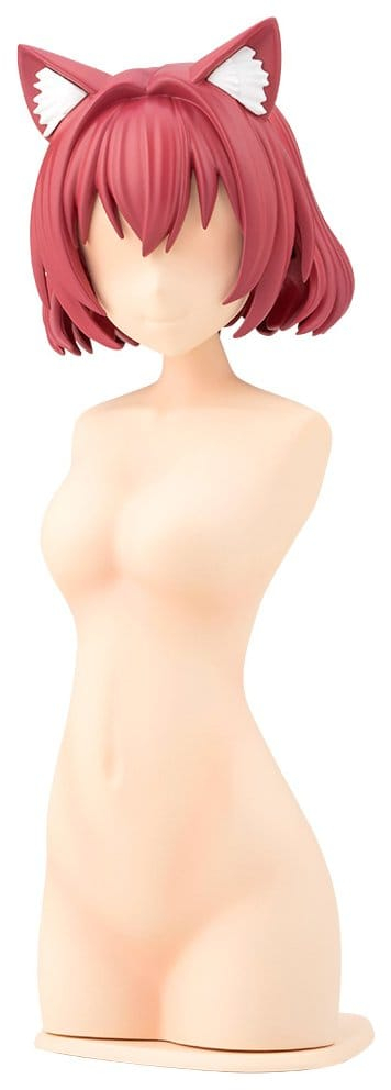 Sousai Shojo Teien Model Kit Accessory Set Arranged Wigs Animal Ears Bob Cat 9 cm [3]