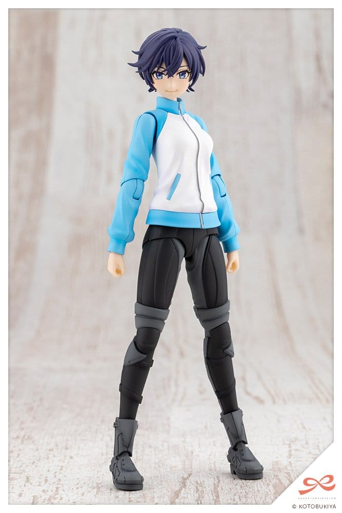 Sousai Shojo Teien Plastic Model Kit 1/10 Rui Saotome Touhou High School Tracksuit 16 cm [12]
