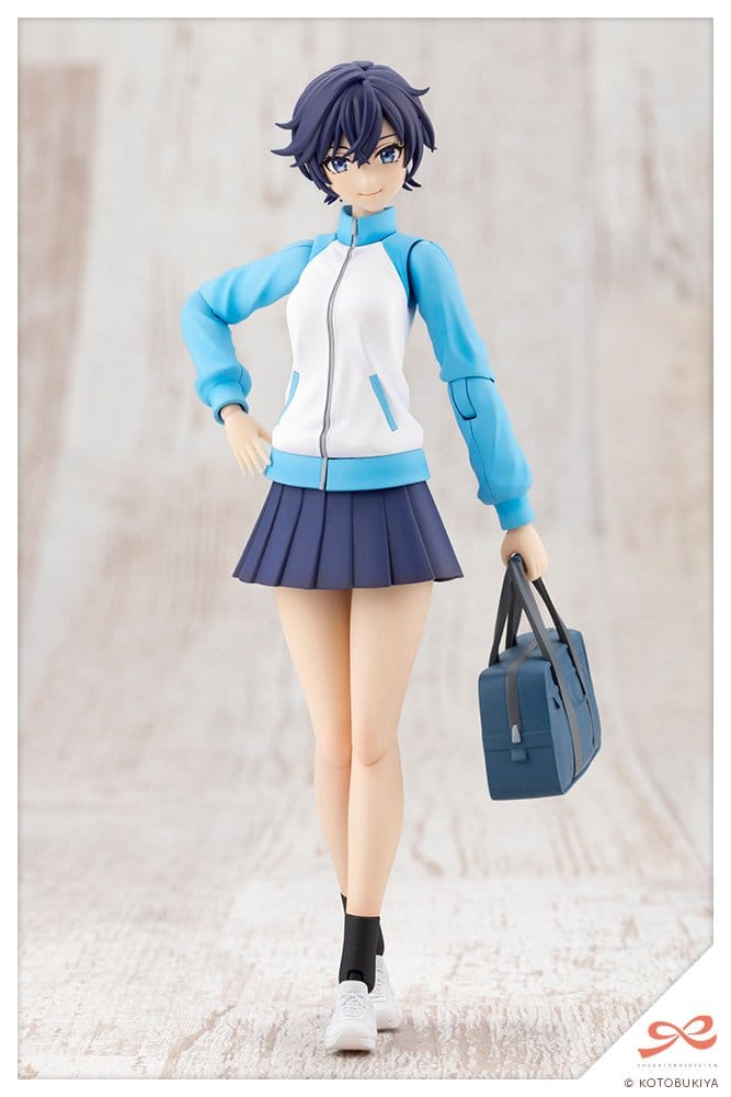Sousai Shojo Teien Plastic Model Kit 1/10 Rui Saotome Touhou High School Tracksuit 16 cm [5]