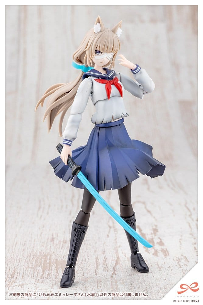 Sousaishojoteien Plastic Model 1/10 Animal Ears Emulator Swim Style 17 cm [16]