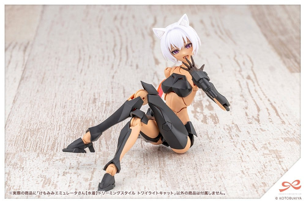 Sousaishojoteien Plastic Model 1/10 Animal Ears Emulator Swim Style Dreaming Style Twilight Cat 17 cm [14]
