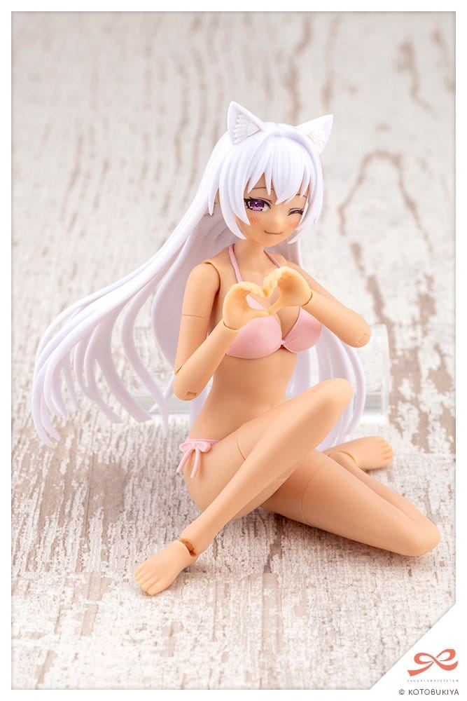 Sousaishojoteien Plastic Model 1/10 Animal Ears Emulator Swim Style Dreaming Style Twilight Cat 17 cm [9]