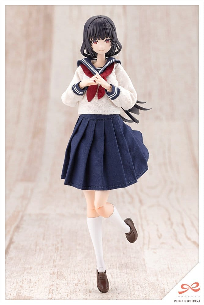 Sousaishojoteien Plastic Model 1/10 Kiru Pla Kuon Yakushiji Touou High School Uniform 16 cm [12]