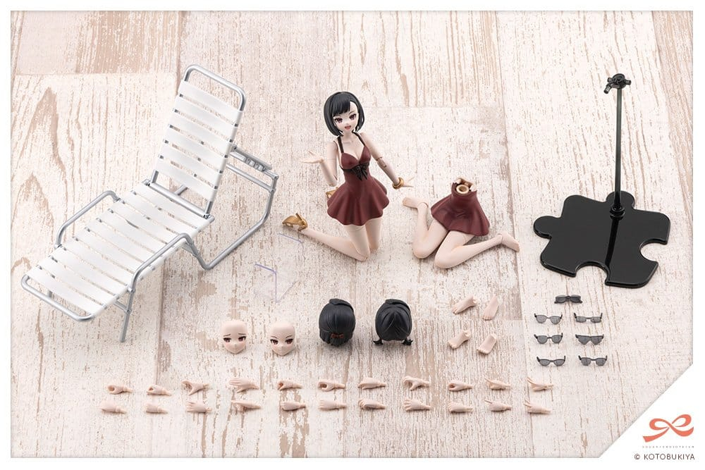 Sousaishojoteien Plastic Model Kit 1/10 Yomi Swim Style 16 cm [9]