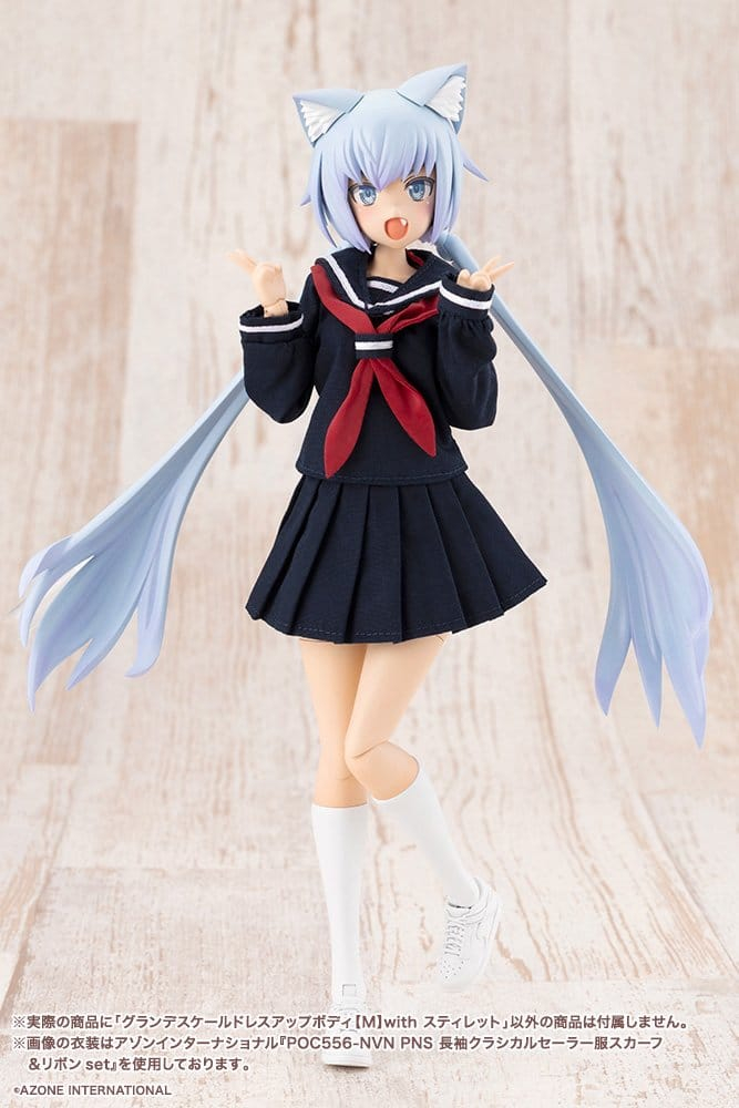 Sousaishojoteien Plastic Model Kit Grand Scale Dress Up Body M with Stylet 25 cm [9]