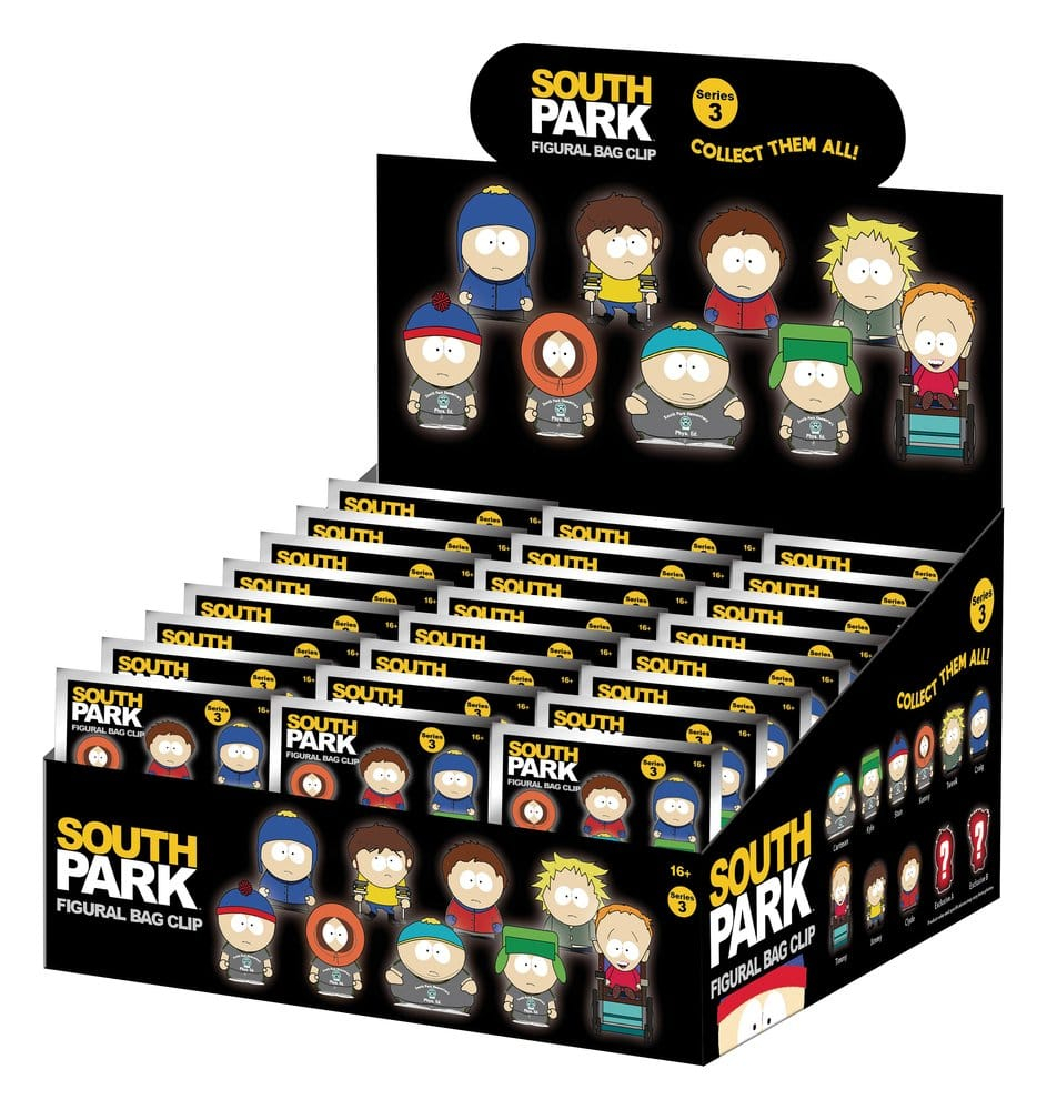 South Park 3D PVC Bag Clips Series 3 Display (24) [3]