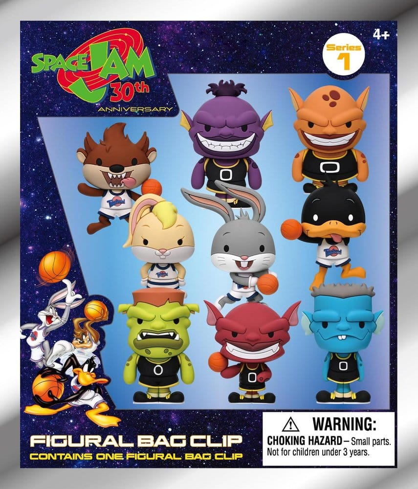 Space Jam 30th Anniversary 3D PVC Bag Clips Series 1 Blind Bag Display (24) [2]