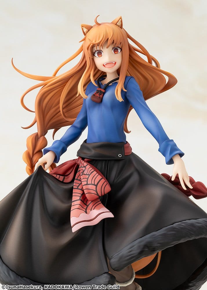 Spice and Wolf: Merchant Meets the Wise Wolf KDcolle PVC Figure Holo illustration by Jyuu Ayakura 17 cm [5]