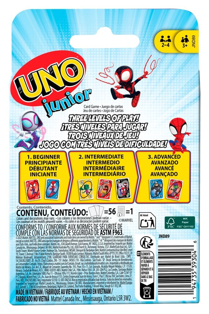Spidey and His Amazing Friends UNO Junior [4]