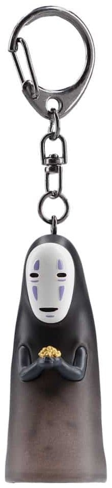 Spirited Away 3D Keychain No Face with gold dust [2]